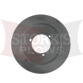 94670 9.25" Steel V Belt Pulley Clutch 3 Bolt 3" Center Hole 