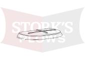95329 Hopper Lid Western Low-Profile Spreader Tailgate 500 