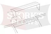 B52093 Blizzard Airfoil 760HD 800HD 860HD 810PP Blade Mounted Air Deflector