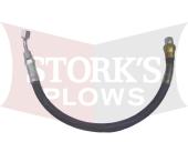 B60092 Blizzard (00-02' 810 760 800 8611) 1/4" x 17" Hydraulic Hose Lift Cylinder Extend  60092