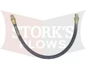 B60295 Blizzard ( 680LT 720LT ) Hydraulic Hose 1/4" x 18"  Plow Raise / Lower / Retract 