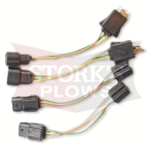 new style h13 headlight adapter