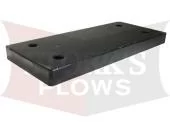 10208 Aftermarket Polyurethane Arctic Sectional Pusher Box Rubber Block LD Plow