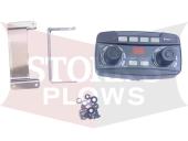 52430 SnowEx V-Maxx Helixx 2-Knob Fleet Flex Spreader Control With Brackets