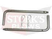 78031 Western / Fisher / Blizzard Chute Pins Set Tornado Poly-Caster Striker Marauder 
