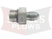 B60003 Blizzard 7/16-20 x 9/16-18 Hydraulic Adapter Straight Hose Fitting ORB 60003