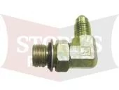 B60287 Blizzard Hydraulic Adapter 7/16-20 x 9/16-18 Adjustable Elbow 90° 60287