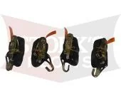 68790 Set of 4 Western Fisher Ratchet Hold-Down Kit for Tornado Poly-caster In-bed Spreaders