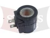 Aftermarket Solenoid Coil w/Spade Plow Hydraulic Pump 49230K Western 7639K Fisher 52294 Snowex Boss HYD01638