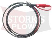 23025 Meyer Standard Operating System Truck Side Power Ground Harness Red End
