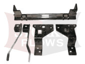 87-95 Jeep Wrangler Meyer Conventional Mount Lower Frame Brackets