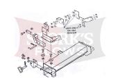 snow plow mount model 1305