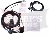 73973-1 2017-2019 Ford Superduty  Headlight Harness 11 Pin Quad H13 Lights 3 Port Kit Truck Side Light Adapter Western Fisher SnowEx Blizzard