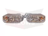 set of lights for a blizzard plow