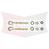 HDW01744 Boss Trip Spring Eye Bolt Kit 1/2" x 5-1/4"