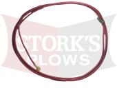 P2158 Western Fisher Positive Red Control Power Lead Low-Profile 110, 1000, 2000