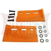 Winter Equipment Cutting Edge Xtendor w/Curb Guard Carbide Matrix 8" Wide w/Bolts