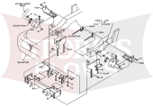 LTA03648 Boss RT3 Plow Mount 1992-1996 Ford F150