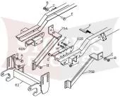 LTA03660 Boss Plow Mount 1973-1987 Chevrolet RT3