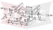 LTA04874B Boss 2002-2005 1/2 Ton Dodge RT3 Plow Mount