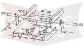 LTA04874B Boss 2002-2005 1/2 Ton Dodge RT3 Plow Mount