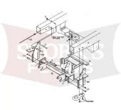 LTA05440 Boss Sport Duty HTX Plow Mount 1997-2003 Ford F150 F250LD
