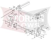 LTA09240B Boss Sport Duty / HTX Plow Mount 2005-2023 Toyota Tacoma 