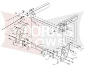 LTA09240B Boss Sport Duty / HTX Plow Mount 2005-2023 Toyota Tacoma 