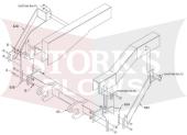 LTA09250 Boss RT3 Plow Mount 2013-2021 International Terrastar 4x4