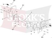 LTA10420 Boss Sport Duty / HTX Plow Mount 2016-2024 Nissan Titan XD
