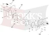 LTA10420 Boss Sport Duty / HTX Plow Mount 2016-2024 Nissan Titan XD