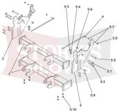 LTA23045 Boss 2019-2025 4500 5500 HD Dodge Ram RT3 Plow Mount