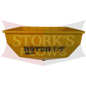 PSB15448 Hopper Meyer Walk Behind Spreader Yellow Hotshot