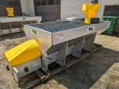 Meyer 8' Elite 2 Dual Electric Motor Stainless Steel Pickup Salt Spreader 