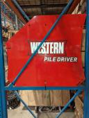 72761 PS Pusher Box Side Plate Western Pile Driver