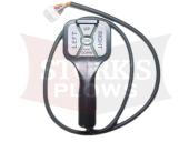 snowdogg straight blade plow control