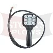 84455V Aftermarket Snowex HDV / RDV V Plow Handheld Control 4 Pin White Plug Automatixx 