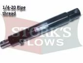 64297 Pipe thread Factory Fisher EZ-V Western MVP Plow  2x10 Dual Acting Angling Cylinder 1" Hole 56709