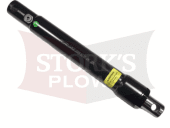 angling cylinder for a snow plow