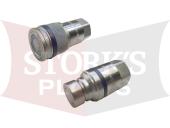 SA57893 Aftermarket Skid Steer Plow Quick Disconnect Hydraulic Couplers Western Fisher SnowEx