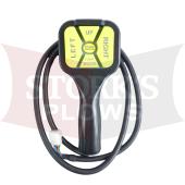 Aftermarket Controller Fisher Straight Blade Handheld Control 6 Pin White Plug 9400