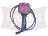 Aftermarket Western MVP Plus/MVP3 V Plow Handheld Control 4 Pin White Plug 96500 35500