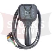 Blackline Straight Blade with Float Controller Handheld Snow Plow Control