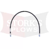 HYD07042 Boss 3/8" X 42" Hose 1/4MP X 3/8MP Snow Plow 