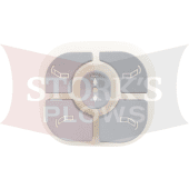MSC09616 Aftermarket Boss Handheld Controller V-Plow Touchpad Cover Pad