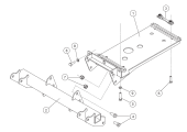 35177 2025+ CFMOTO U10 Pro UTV Mount Kit Western Fisher Snowex