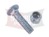 1/2" cutting edge bolt and nut 