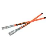 Cable Reinforced Orange 24" Snow Plow Blade Guide Markers 2 Bolt Winter