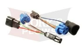 07042 HB5 9007 Bulb Plow Light Adapters Meyer Diamond Truck Lite Kit Ford Dodge 07033