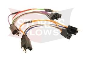 07043 LF/UF GM Plow Light Adapters Meyer Diamond Truck Lite Kit Chevy GMC Jeep 07033